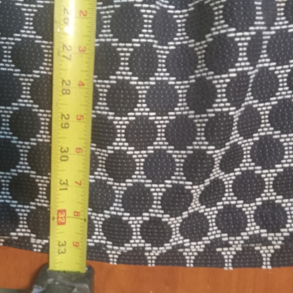 Moonlight Navy and White Polka Dot Mini Dress Size Medium Fit & Flare - Picture 8 of 10